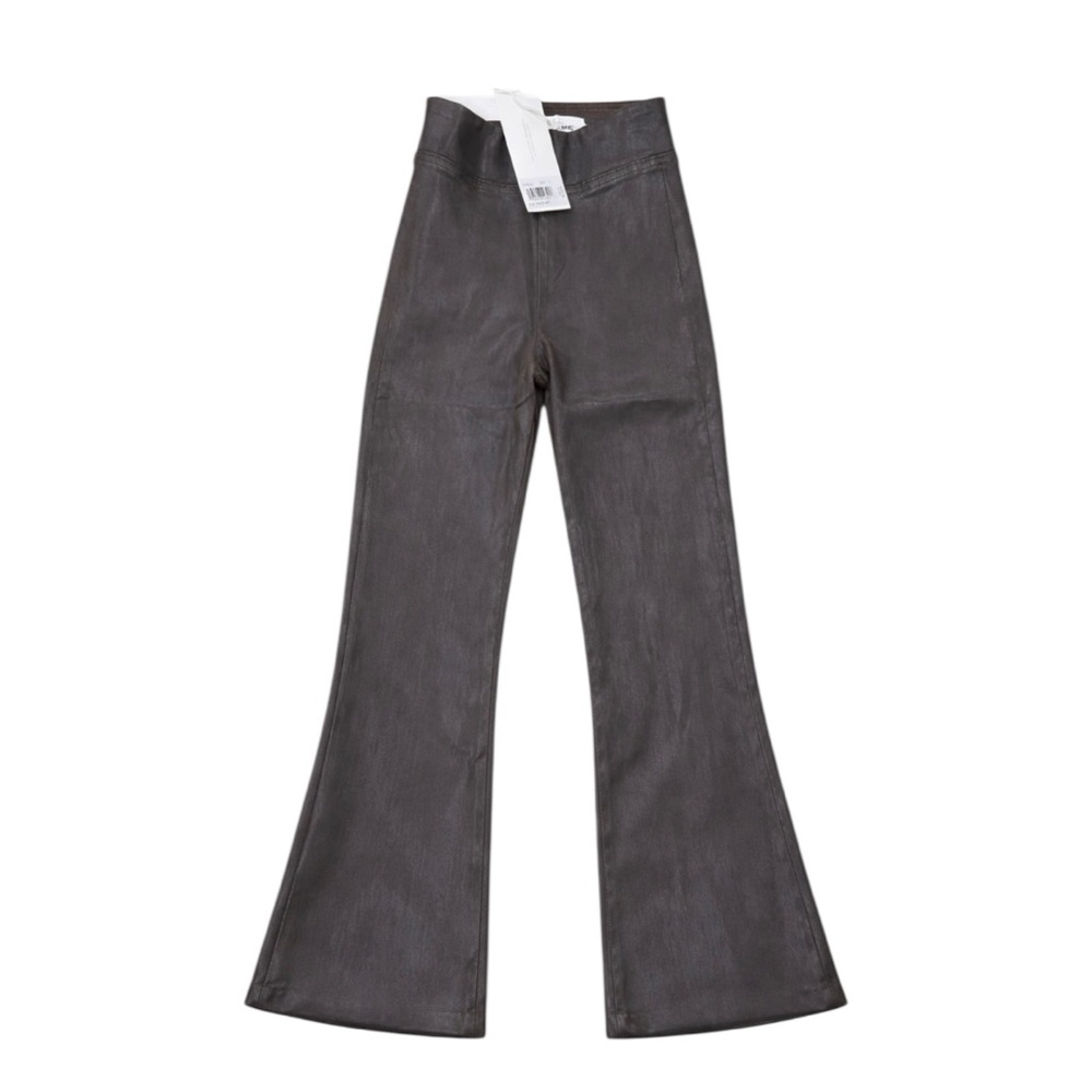 Frame Jersey Crop High Rise Mini-Boot Coated Crop Pants 29” - Picture 9 of 11